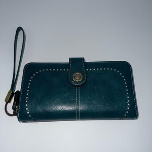 Teal Wallet/wristlet NWOT